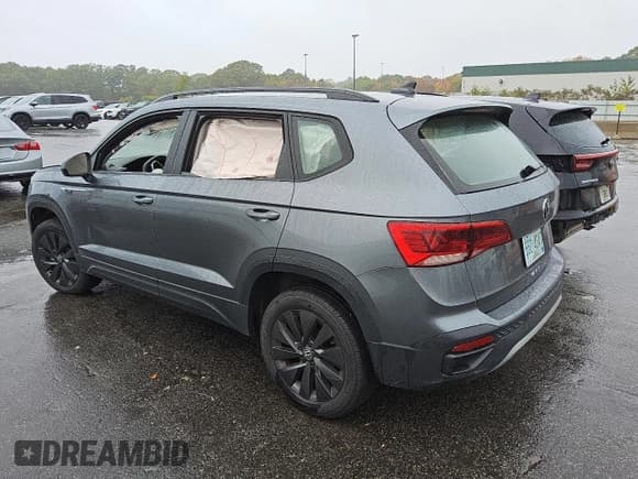 ✅ 2024 Volkswagen Taos S • VIN: 3VV5X7B29RM056779 • Lot: 86094655. Listed on Copart with 41,626 mi. Free auction sales archive from the USA and detailed vehicle history report at DreamBid. Image 2.