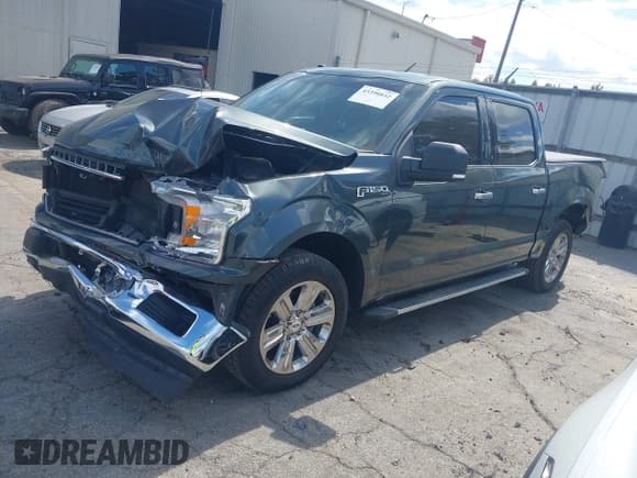 ✅ 2018 Ford F-150 Lariat • VIN: 1FTEW1CP9JKF50709 • Lot: 43390842. Listed on IAAI with 81,479 mi. Free auction sales archive from the USA and detailed vehicle history report at DreamBid. Image 2.
