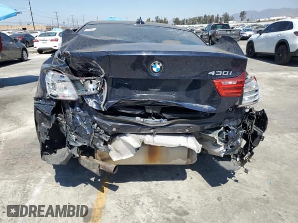 ✅ 2017 BMW 4 Series 430i xDrive • VIN: WBA4R9C5XHK878096 • Lot: 70936785. Listed on Copart with Not provided. Free auction sales archive from the USA and detailed vehicle history report at DreamBid. Image 6.