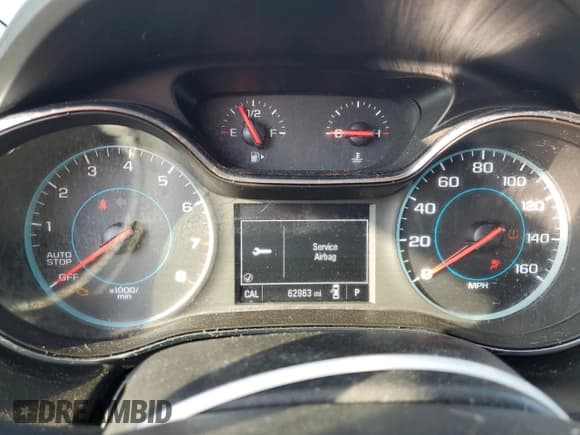 ✅ 2018 Chevrolet Cruze LT • VIN: 1G1BE5SM2J7163760 • Lot: 61924883. Listed on Copart with 62,963 mi. Free auction sales archive from the USA and detailed vehicle history report at DreamBid. Image 9.