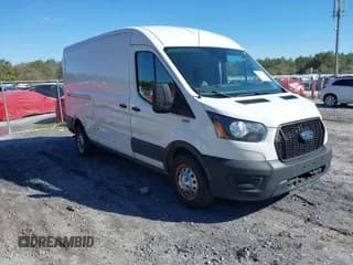 ✅ 2023 Ford Transit Cargo • VIN: 1FTBR2C8XPKA33372 • Lot: 41735299. Listed on IAAI with 56,777 mi. Free auction sales archive from the USA and detailed vehicle history report at DreamBid. Image 1.
