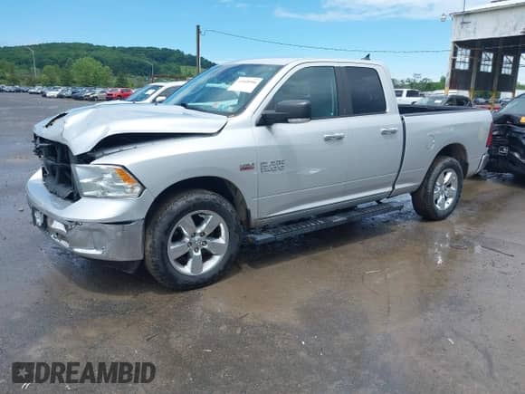 2016 Ram 1500 Big Horn with VIN 1C6RR7GT5GS266450, listed as a IAAI auction lot 42448966 with 92,922 mi miles and . Bid and sale history available at DreamBid. Image 2.