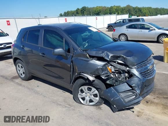 2016 Chevrolet Trax LS с VIN 3GNCJKSB8GL245332, выставлен на аукционе IAAI как лот 43132205 с пробегом 91 067 миль миль и . История ставок и продаж доступна на DreamBid. Изображение 1.