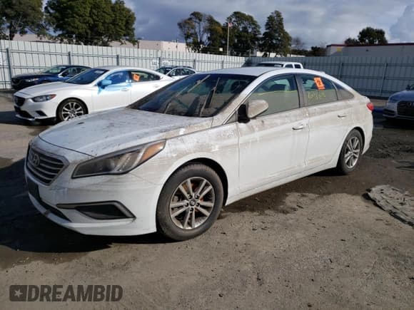 ✅ 2017 Hyundai Sonata SE • VIN: 5NPE24AF7HH579156 • Lot: 37081343. Listed on Copart with Not provided. Free auction sales archive from the USA and detailed vehicle history report at DreamBid. Image 1.