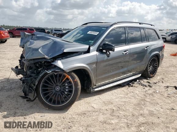 ✅ 2017 Mercedes-Benz GLS 63 AMG • VIN: 4JGDF7FE0HA978754 • Lot: 60835855. Listed on Copart with 83,700 mi. Free auction sales archive from the USA and detailed vehicle history report at DreamBid. Image 1.