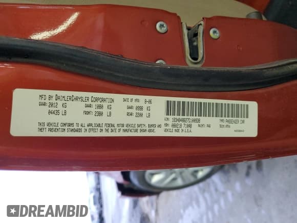 ✅ 2007 Dodge Caliber SXT • VIN: 1B3HB48B27D100938 • Лот: 76766224. Опубликован ранее на Copart с пробегом Не указан. Бесплатный доступ к архиву аукционных продаж из США и подробный отчёт об истории автомобиля на DreamBid. Изображение 15.