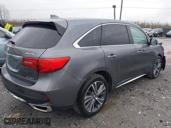 ✅ 2019 Acura MDX Technology • VIN: 5J8YD4H55KL025610 • Lot: 41966324. Listed on IAAI with 96,877 mi. Free auction sales archive from the USA and detailed vehicle history report at DreamBid. Image 4.