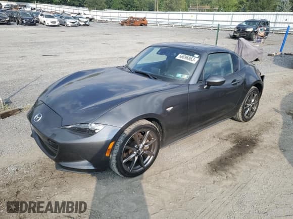 ✅ 2017 Mazda MX-5 Miata Grand Touring • VIN: JM1NDAM73H0105540 • Lot: 66696863. Wystawiony na Copart z przebiegiem 33 997 mil. Bezpłatny archiwum sprzedaży aukcyjnych z USA i szczegółowy raport historii pojazdu na DreamBid. Zdjęcie 1.