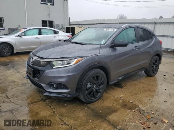 ✅ 2021 Honda HR-V Sport • VIN: 3CZRU6H17MM753811 • Lot: 93514575. Listed on Copart with 43,013 mi. Free auction sales archive from the USA and detailed vehicle history report at DreamBid. Image 1.