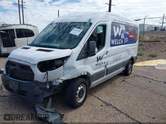 ✅ 2023 Ford Transit Cargo • VIN: 1FTBR1C88PKA96660 • Lot: 42549520. Listed on IAAI with Not provided. Free auction sales archive from the USA and detailed vehicle history report at DreamBid. Image 1.