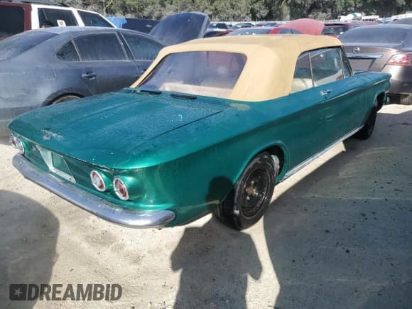 ✅ 1963 Chevrolet Corvair • VIN: 30967W115424 • Лот: 78829284. Опубликован ранее на Copart с пробегом 35 653 миль. Бесплатный доступ к архиву аукционных продаж из США и подробный отчёт об истории автомобиля на DreamBid. Изображение 3.