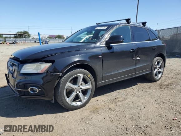 ✅ 2013 Audi Q5 Premium Plus • VIN: WA1DGAFP7DA046555 • Lot: 56495125. Listed on Copart with 98,420 mi. Free auction sales archive from the USA and detailed vehicle history report at DreamBid. Image 1.