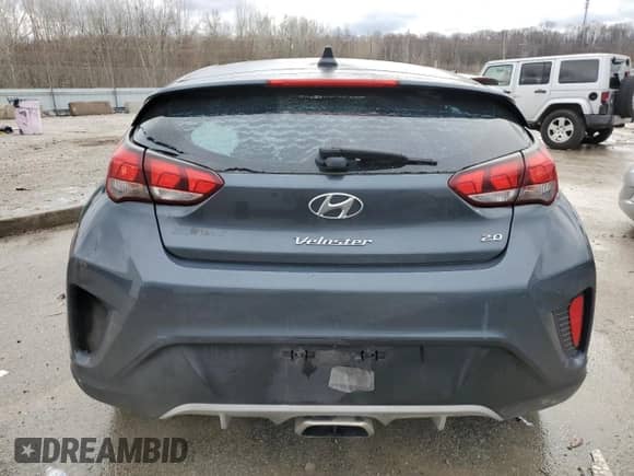 2019 Hyundai Veloster 2.0 z VIN KMHTG6AF4KU011847, wystawiony jako Copart lot #84816564 z przebiegiem 63 746 mil mil oraz Nie do naprawy • Non repairable. Historia ofert i sprzedaży dostępna na DreamBid. Obrazek 6.