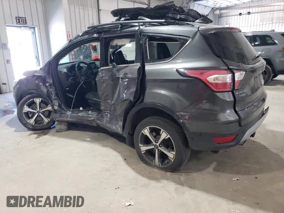 ✅ 2018 Ford Escape SEL • VIN: 1FMCU9HD5JUB34554 • Lot: 89533505. Listed on Copart with Not provided. Free auction sales archive from the USA and detailed vehicle history report at DreamBid. Image 2.