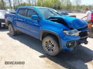 ✅ 2022 Chevrolet Colorado 2WD LT • VIN: 1GCGSCENXN1123398 • Lot: 42016493. Listed on IAAI with 58,326 mi. Free auction sales archive from the USA and detailed vehicle history report at DreamBid. Image 1.