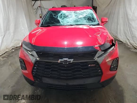 2020 Chevrolet Blazer RS z VIN 3GNKBKRS0LS548135, wystawiony jako Copart lot #72554354 z przebiegiem 35 987 mil mil oraz Szkoda całkowita • Salvage title. Historia ofert i sprzedaży dostępna na DreamBid. Obrazek 5.