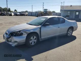 ✅ 2007 Chevrolet Monte Carlo LS • VIN: 2G1WJ15K079262097 • Lot: 68137005. Listed on Copart with 130,426 mi. Free auction sales archive from the USA and detailed vehicle history report at DreamBid. Image 1.