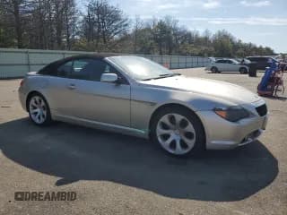 ✅ 2007 BMW 6 Series 650i • VIN: WBAEK13507CN84404 • Лот: 73525244. Опубликован ранее на Copart с пробегом 156 497 миль. Бесплатный доступ к архиву аукционных продаж из США и подробный отчёт об истории автомобиля на DreamBid. Изображение 4.