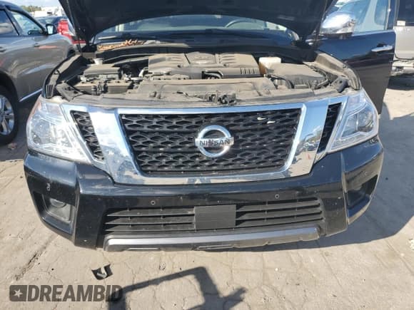 ✅ 2020 Nissan Armada Platinum • VIN: JN8AY2NF6L9361615 • Lot: 71272574. Listed on Copart with Not provided. Free auction sales archive from the USA and detailed vehicle history report at DreamBid. Image 12.