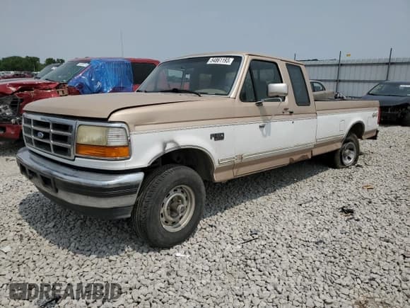 ✅ 1996 Ford F-150 • VIN: 1FTEX14H3TKA36040 • Lot: 67654964. Listed on Copart with 222,142 mi. Free auction sales archive from the USA and detailed vehicle history report at DreamBid. Image 1.