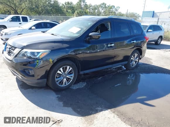 ✅ 2018 Nissan Pathfinder S • VIN: 5N1DR2MN3JC628784 • Лот: 43667390. Опубликован ранее на IAAI с пробегом 113 421 миль. Бесплатный доступ к архиву аукционных продаж из США и подробный отчёт об истории автомобиля на DreamBid. Изображение 17.