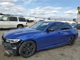2022 BMW 3 Series M340i with VIN 3MW5U7J02N8C27900, listed as a Copart auction lot 45334054 with 39,890 mi miles and Salvage title. Bid and sale history available at DreamBid. Image 1.