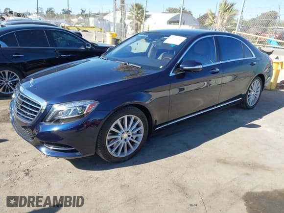 ✅ 2015 Mercedes-Benz S 550 • VIN: WDDUG8CB4FA185008 • Lot: 43610189. Listed on IAAI with 60,760 mi. Free auction sales archive from the USA and detailed vehicle history report at DreamBid. Image 2.