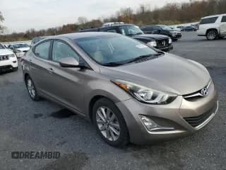 ✅ 2014 Hyundai Elantra SE • VIN: 5NPDH4AE3EH464387 • Lot: 89513465. Listed on Copart with 53,528 mi. Free auction sales archive from the USA and detailed vehicle history report at DreamBid. Image 4.