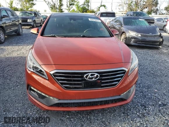 ✅ 2015 Hyundai Sonata Sport • VIN: 5NPE34AB9FH141584 • Lot: 60423015. Wystawiony na Copart z przebiegiem 73 307 mil. Bezpłatny archiwum sprzedaży aukcyjnych z USA i szczegółowy raport historii pojazdu na DreamBid. Zdjęcie 5.