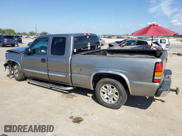2007 GMC Sierra 1500 SLE1 with VIN 1GTEC19Z27Z175554, listed as a Copart auction lot 72020614 with 161,398 mi miles and Salvage title. Bid and sale history available at DreamBid. Image 2.