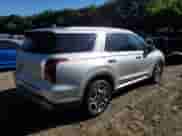 2024 Hyundai Palisade Limited with VIN KM8R5DGE2RU674640, listed as a Copart auction lot 70155865 with 19,875 mi miles and Salvage title. Bid and sale history available at DreamBid. Image 3.