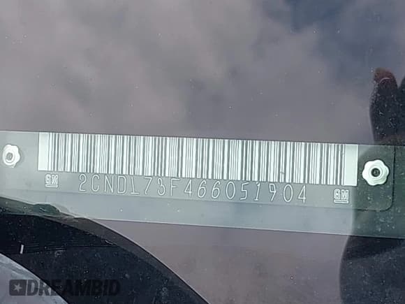 ✅ 2006 Chevrolet Equinox LT • VIN: 2CNDL73F466051904 • Лот: 42106469. Опубликован ранее на IAAI с пробегом 130 364 миль. Бесплатный доступ к архиву аукционных продаж из США и подробный отчёт об истории автомобиля на DreamBid. Изображение 9.