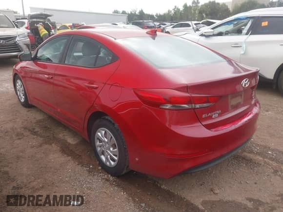 2017 Hyundai Elantra SE z VIN 5NPD74LF9HH151695, wystawiony jako IAAI lot #43352282 z przebiegiem 93 589 mil mil oraz . Historia ofert i sprzedaży dostępna na DreamBid. Obrazek 3.