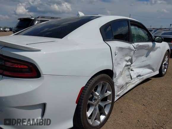 2023 Dodge Charger GT with VIN 2C3CDXHG8PH651303, listed as a IAAI auction lot 43044591 with 16,018 mi miles and . Bid and sale history available at DreamBid. Image 6.