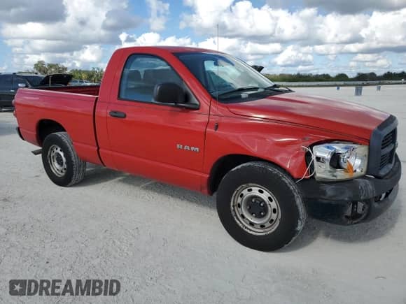 2008 Dodge 1500 ST с VIN 1D7HA16K58J147845, выставлен на аукционе Copart как лот 85665244 с пробегом 227 550 миль миль и Списание • Salvage title. История ставок и продаж доступна на DreamBid. Изображение 4.