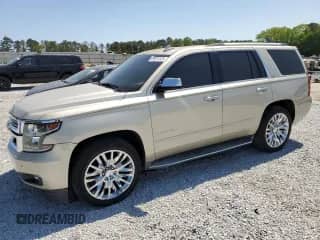 2015 Chevrolet Tahoe LTZ с VIN 1GNSCCKC5FR722956, выставлен на аукционе Copart как лот 53353125 с пробегом 155 570 миль миль и Списание • Salvage title. История ставок и продаж доступна на DreamBid. Изображение 1.