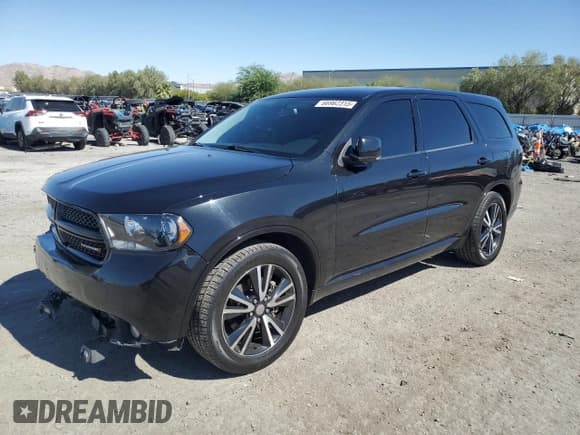✅ 2013 Dodge Durango R/T • VIN: 1C4SDJCT5DC663027 • Lot: 66962315. Listed on Copart with 84,551 mi. Free auction sales archive from the USA and detailed vehicle history report at DreamBid. Image 1.