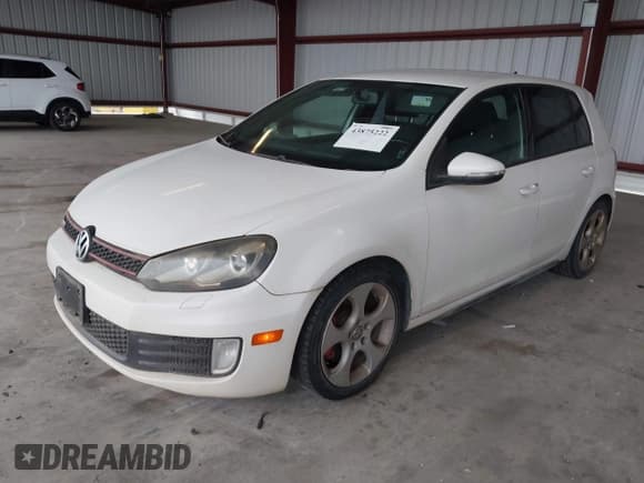✅ 2010 Volkswagen Golf GTI • VIN: WVWGD9AJXAW416117 • Lot: 43875222. Listed on IAAI with 126,147 mi. Free auction sales archive from the USA and detailed vehicle history report at DreamBid. Image 2.