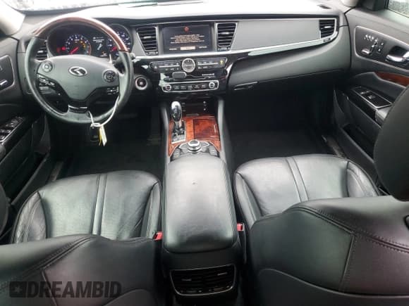 ✅ 2015 Kia K900 Luxury • VIN: KNALW4D41F6021698 • Лот: 85317015. Опубликован ранее на Copart с пробегом 129 141 миль. Бесплатный доступ к архиву аукционных продаж из США и подробный отчёт об истории автомобиля на DreamBid. Изображение 8.