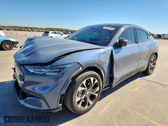 ✅ 2023 Ford Mustang Mach-E Premium • VIN: 3FMTK3RM7PMA48712 • Lot: 90991495. Listed on Copart with 27,868 mi. Free auction sales archive from the USA and detailed vehicle history report at DreamBid. Image 1.