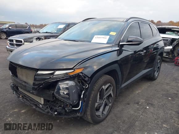 ✅ 2023 Hyundai Tucson Limited • VIN: 5NMJECAE1PH181430 • Lot: 43603966. Listed on IAAI with 40,081 mi. Free auction sales archive from the USA and detailed vehicle history report at DreamBid. Image 2.
