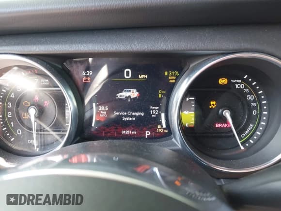 ✅ 2023 Jeep Wrangler Sahara • VIN: 1C4JJXP6XPW537180 • Lot: 42709330. Listed on IAAI with 31,251 mi. Free auction sales archive from the USA and detailed vehicle history report at DreamBid. Image 7.