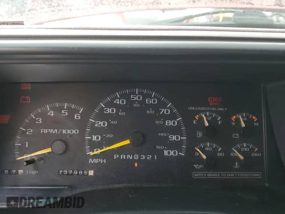 1997 Chevrolet Silverado 3500 with VIN 1GCHC33J3VF052789, listed as a Copart auction lot 86842835 with 137,985 mi miles and Salvage title. Bid and sale history available at DreamBid. Image 9.