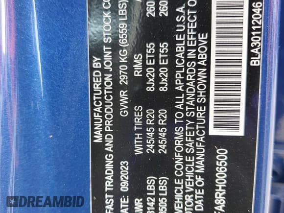 ✅ 2024 VinFast VF 8 Plus • VIN: RLLV1AFA8RH006500 • Lot: 79730464. Wystawiony na Copart z przebiegiem Nie podano. Bezpłatny archiwum sprzedaży aukcyjnych z USA i szczegółowy raport historii pojazdu na DreamBid. Zdjęcie 13.
