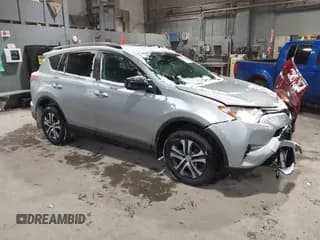 ✅ 2017 Toyota RAV4 LE • VIN: 2T3BFREV0HW635243 • Lot: 43824244. Listed on IAAI with 46,879 mi. Free auction sales archive from the USA and detailed vehicle history report at DreamBid. Image 1.