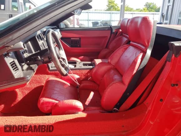 1989 Chevrolet Corvette with VIN 1G1YY3186K5112706, listed as a Copart auction lot 60159445 with 91,514 mi miles and Salvage title. Bid and sale history available at DreamBid. Image 7.