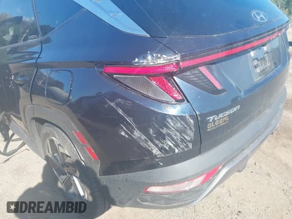 ✅ 2022 Hyundai Tucson Limited • VIN: KM8JECA12NU068049 • Lot: 43254961. Listed on IAAI with 31,287 mi. Free auction sales archive from the USA and detailed vehicle history report at DreamBid. Image 19.