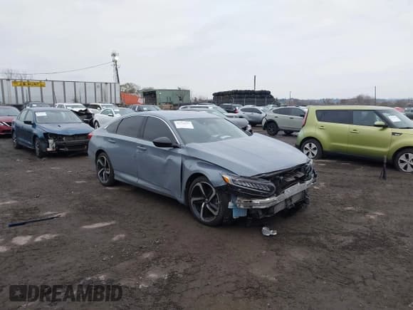✅ 2021 Honda Accord Sport SE • VIN: 1HGCV1F44MA014435 • Лот: 43724337. Опубликован ранее на IAAI с пробегом Не указан. Бесплатный доступ к архиву аукционных продаж из США и подробный отчёт об истории автомобиля на DreamBid. Изображение 1.