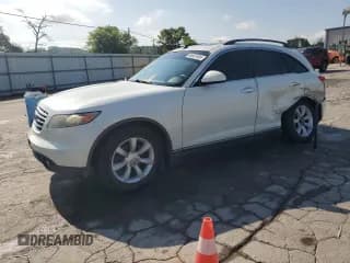✅ 2004 Infiniti FX • VIN: JNRAS08U04X100991 • Lot: 66007605. Listed on Copart with 166,977 mi. Free auction sales archive from the USA and detailed vehicle history report at DreamBid. Image 1.
