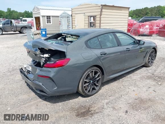 ✅ 2024 BMW 8 Series M850i • VIN: WBAGV8C09RCP31125 • Lot: 42333973. Listed on IAAI with 13,787 mi. Free auction sales archive from the USA and detailed vehicle history report at DreamBid. Image 4.